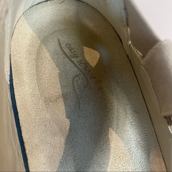 Casey Street Tan Cream Slip On Patterned Sandals - Picture 5 of 7